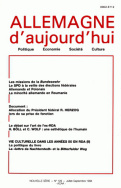 Allemagne d'aujourd'hui, n° 129/juin-septembre 1994