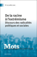 Mots. Les langages du politique, n° 123/2020