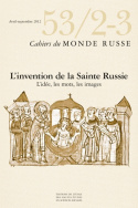 Cahiers du Monde russe, n° 53, 2-3/avril-septembre 2012