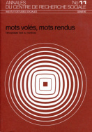 Mots volés, mots rendus