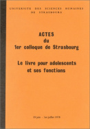 Livre pour adolescents et ses fonctions (Le)