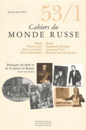 Cahiers du Monde russe, n° 53, 1/janvier-mars 2012