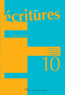 Écritures, n° 10/2018