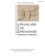 Revue française de pédagogie, n° 194/2016