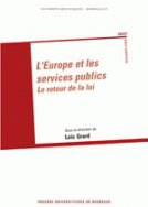 L'Europe et les services publics