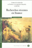 Recherches récentes en finance