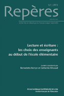 Repères, n° 52/2015