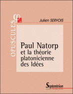 Paul Natorp et la théorie platonicienne des Idées