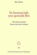 De literarum ludis recte aperiendis liber