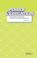 Penser l'éducation, n° 47/2020