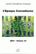 L'Époque Conradienne, volume 33/2007