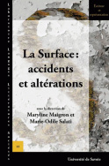 La surface : accidents et altérations