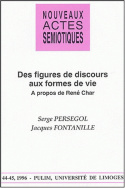 Nouveaux actes sémiotiques, n° 44-45/1996