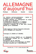 Allemagne d'aujourd'hui, n° 170/octobre-décembre 2004