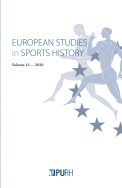 European Studies in Sports History, Volume 13/2020