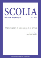 Scolia n° 34/2020