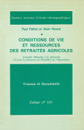 Conditions de vie et ressources des retraités agricoles