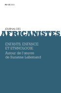 Journal des africanistes, tome 93, n°1/2, 2023