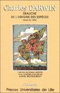 Charles Darwin Ebauche de l'origine des espèces