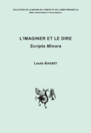 L'imaginer et le dire