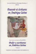 Pouvoir et écritures en Amérique latine/Poder y escrituras en América latina