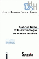 Revue d'Histoire des Sciences Humaines, n° 3/2000