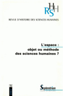 Revue d'Histoire des Sciences Humaines, n° 9/2003