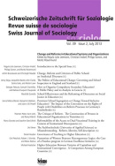 Revue suisse de sociologie, vol. 39-Issue 2/2013