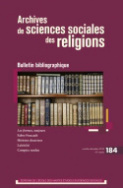 Archives de sciences sociales des religions, n° 184/2019