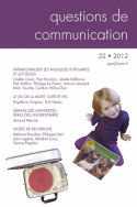 Questions de communication, n° 22/2012