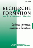 Recherche et formation, n° 46/2004