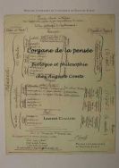 L'organe de la pensée