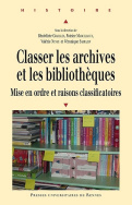 Classer les archives et les bibliothèques