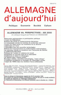 Allemagne d'aujourd'hui, n° 152/avril-juin 2000