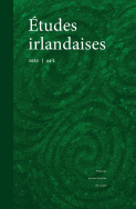 Études irlandaises, n° 44-2/2020