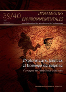 Dynamiques environnementales, n° 39-40/2017