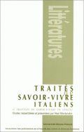 Traités de savoir-vivre italiens/I trattati di saper-vivere in Italia