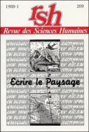 Revue des Sciences Humaines, n° 209/janvier-mars 1988