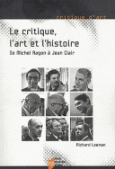 Le Critique, l'art et l'histoire