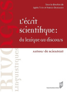 L' écrit scientifique : du lexique au discours