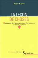 La leçon de choses