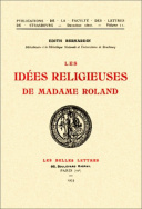 Les idées religieuses de Madame Roland