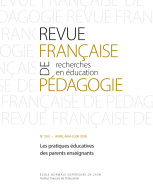 Revue française de pédagogie, n° 203/2018