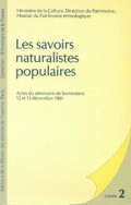 Les savoirs naturalistes populaires