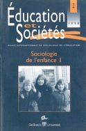 Éducation et Sociétés, n° 2/1998