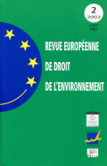 Revue européenne de droit de l'environnement, n° 2/2003