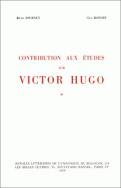 Contributions aux études sur Victor Hugo