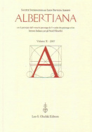 Albertiana, volume X/2007