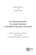 Les sciences humaines et sociales françaises à l'échelle de l'Europe et du monde