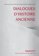 Dialogues d'histoire ancienne, supplément n° 7/2012